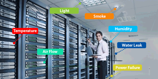 Data Center Server Room Temperature Environment Monitoring