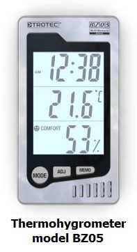 Thermo Hygrometer \u0026 Climate meter with 