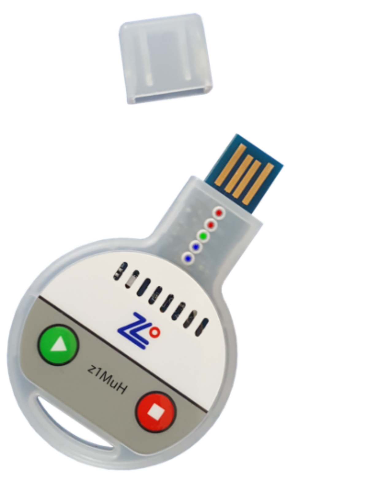 USB Thermometer Temperature Sensor Data Logger Recorder for PC Laptop  White-GOLDEN BLUE